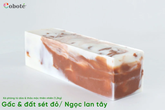 XÀ PHÒNG THẢO MỘC Herbal Soap - Gấc đất sét đỏ - 1,2kg