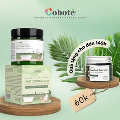 Muối biển tẩy tế bào chết và ngâm chân | COCO CITY AND THE BEAUTY FOOT SCRUB & SOAK