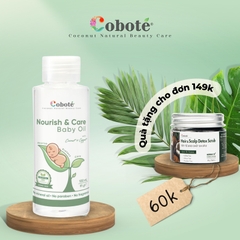 DẦU MASSAGE & CHĂM SÓC BÉ - Nourish and Care Baby Oil 100ml