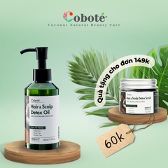 Dầu ủ dưỡng sinh trước gội - Hair & Scalp Detox Oil