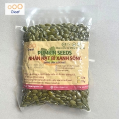 Nhân Hạt Bí Xanh Sống - Chín Nhập Khẩu Từ Mông Cổ/Ấn Độ Nguyên Vị Thơm Ngon OLEAF
