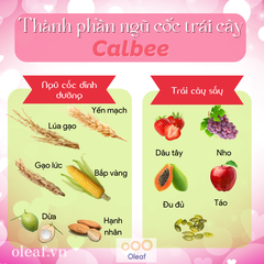 Ngũ Cốc Trái Cây Calbee Nhật Bản [Tặng Thêm 50g] 800G Ăn Kiêng Giảm Cân, Sữa Chua Dinh Dưỡng Ăn Sáng OLEAF - Ngũ Cốc Sấy