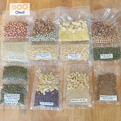 Set Hạt Nấu Sữa Hạt Dinh Dưỡng Mix Sẵn 7 Ngày [Tặng Đường Phèn] Cho Gia Đình Con Nhỏ, Mẹ Bầu, Người Già - OLEAF Sữa Hạt