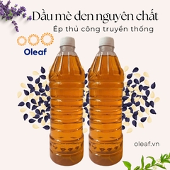 Dầu Đậu Phộng, Dầu Mè, Dầu Thực Vật 1Lit Ép Thủ Công Truyền Thống Loại 1 - Oleaf
