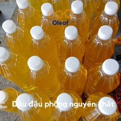 Dầu Đậu Phộng, Dầu Mè, Dầu Thực Vật 1Lit Ép Thủ Công Truyền Thống Loại 1 - Oleaf
