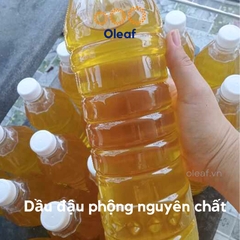 Dầu Đậu Phộng, Dầu Mè, Dầu Thực Vật 1Lit Ép Thủ Công Truyền Thống Loại 1 - Oleaf