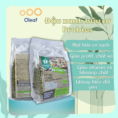 Đậu Xanh Hữu Cơ Probios - NHẬP KHẨU CHÍNH NGẠCH TỪ Ý - OLEAF Hạt Hữu Cơ
