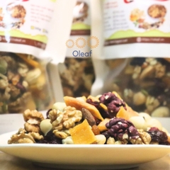 Granola Siêu Hạt Ngũ Cốc Ăn Kiêng Giảm Cân VIP Siêu Hạt, Không Yến Mạch, OLEAF Dinh Dưỡng Eat Clean