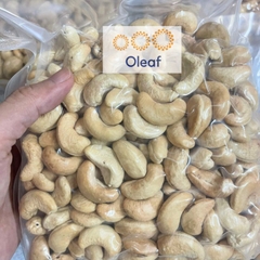 Hạt Điều Rang Mộc Size W240 Bình Phước Chất Lượng Loại 1 - Giòn Thơm Không Hôi Dầu OLEAF