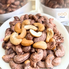 Hạt Điều Rang Muối Chất Lượng Loại 1, Giòn Thơm Không Hôi Dầu OLEAF