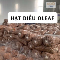 Hạt Điều Rang Muối Chất Lượng Loại 1, Giòn Thơm Không Hôi Dầu OLEAF