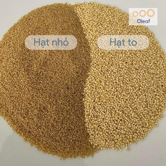 Hạt Kê Nếp Vàng Nghệ An Đã Tách Vỏ, Sạch Sạn, Non GMO, Dẻo Thơm Đặc Biệt (Hạt Nhỏ/Hạt to) - OLEAF Hạt Dinh Dưỡng