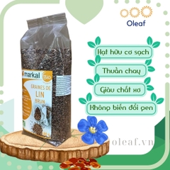 Hạt Lanh Nâu Hữu Cơ Markal Nhập Khẩu Chính Ngạch Tử Pháp - OLEAF Hạt Dinh Dưỡng