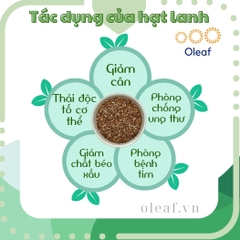 Hạt Lanh Nâu Hữu Cơ Markal Nhập Khẩu Chính Ngạch Tử Pháp - OLEAF Hạt Dinh Dưỡng