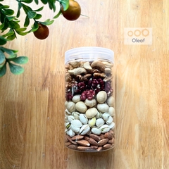 Hạt Dinh Dưỡng Mix 500g Macca - Hạt Điều Rang Mộc - Hạnh Nhân - Hạt Dẻ Cười - Hạt Óc Chó - Hạt Bí Xanh