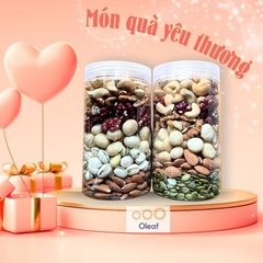 Hạt Dinh Dưỡng Mix 500g Macca - Hạt Điều Rang Mộc - Hạnh Nhân - Hạt Dẻ Cười - Hạt Óc Chó - Hạt Bí Xanh