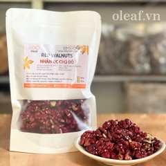 Nhân Và Quả Óc Chó Đỏ Nhập Khẩu Từ Mỹ, Hạt Dinh Dưỡng OLEAF, DATE Mới Thơm Ngon Bổ Dưỡng, Ăn Kiêng, Giảm Cân