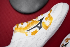 Giày Mizuno Wave Medal 7 Trắng Vàng