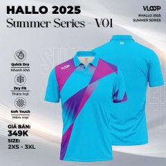 Áo Vloop cổ Polo - BST HALLO 2025 - SUMMER COLLECTION