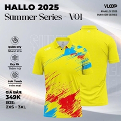 Áo Vloop cổ Polo - BST HALLO 2025 - SUMMER COLLECTION
