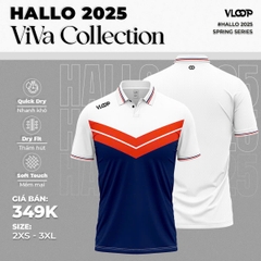 Áo Vloop cổ Polo - BST HALLO 2025 - VIVA COLLECTION