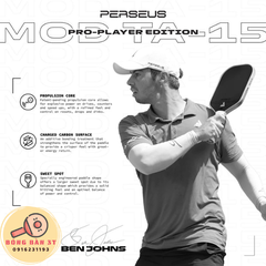 Vợt Pickleball Joola Perseus 16mm Mod TA-15 Pro Player Edition