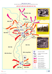 Lược đồ chiến dịch Điện Biên Phủ năm 1954