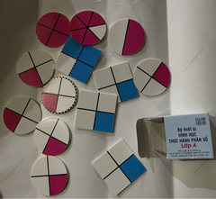 Bộ thiết bị hình học thực hành phân số