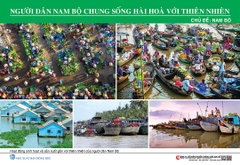 Tranh/ảnh: Sự chung sống hài hòa với thiên nhiên của người dân Nam Bộ