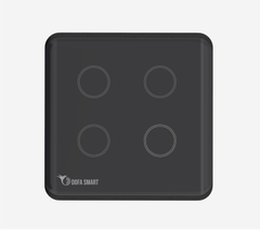 Công tắc thông minh Zigbee 4 nút Vuông