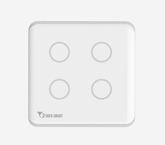 Công tắc thông minh Zigbee 4 nút Vuông