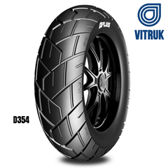 Lốp xe máy DPLUS 120/70-10 không ruột