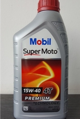 Dầu nhớt Mobil Super Moto 15W-40, gốc khoáng cao cấp