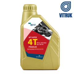 Dầu nhớt AP Super 4T Premium SL 15W-40