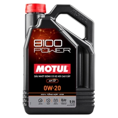Dầu nhờn Motul 8100 Power 0W20 4X5L VN