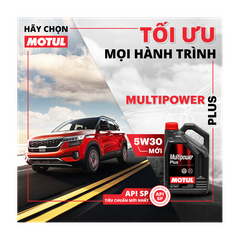 Dầu nhờn Motul Multipower Plus 5W30 SP 4L