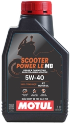 Dầu nhờn Motul Scooter Power LE 5W40 1L