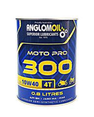 Dầu nhớt MOTO PRO 300 | SAE 10W-40 API SN | JASO MA2