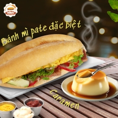 Pate đặc biệt kèm caramen