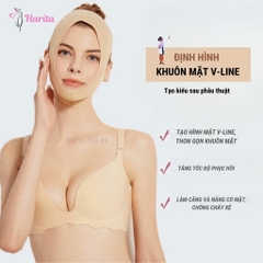 Đai gen định hình thon gọn mặt cằm V-line cao cấp xuất Nhật