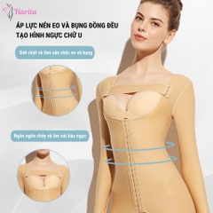 Áo gen nịt định hình toàn thân sau hút mỡ cao cấp xuất Nhật