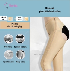 Quần định hình đùi sau hút mỡ, nâng mông sau phẫu thuật giai đoạn 1 xuất Nhật