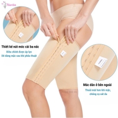 Đai gen nịt định hình bắp đùi sau phẫu thuật hút mỡ xuất Nhật
