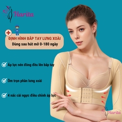 Áo gen nịt định hình bắp tay lưng sau hút mỡ giai đoạn 1 xuất Nhật