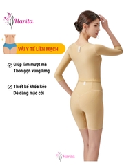Áo gen nịt định hình bắp tay lưng sau hút mỡ và định hình ngực giai đoạn 1 xuất Nhật