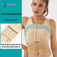 Áo gen định hình nâng ngực sau phẫu thuật nâng ngực, treo sa trễ xuất Nhật