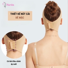 Đai gen định hình thon gọn mặt cằm V-line cao cấp xuất Nhật