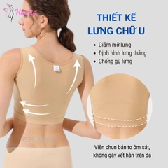 Áo định hình ngực sau nâng ngực, sau treo sa trễ ngực cao cấp xuất Nhật