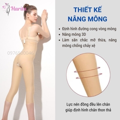 Quần gen nịt định hình đùi và eo, nâng mông sau hút mỡ giai đoạn 1 cao cấp xuất Nhật