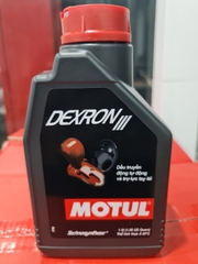 Nhớt hộp số tự động và trợ lực lái MOTUL DEXRON III (1L)